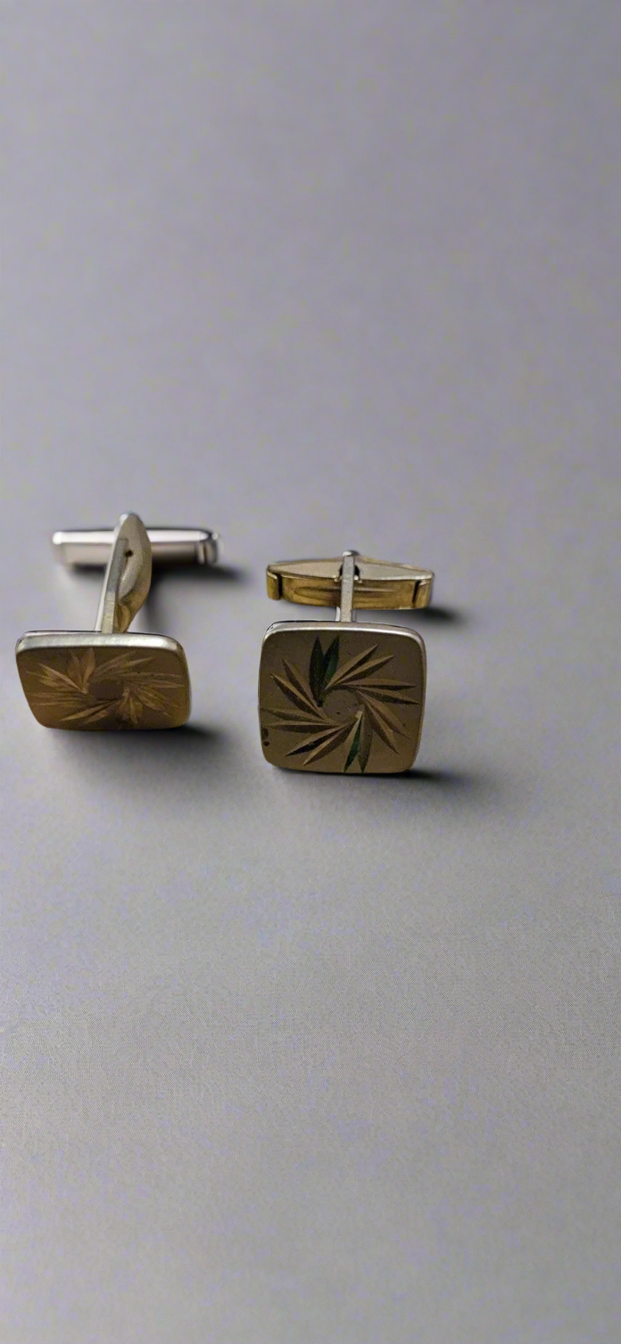 1970s vintage cufflinks