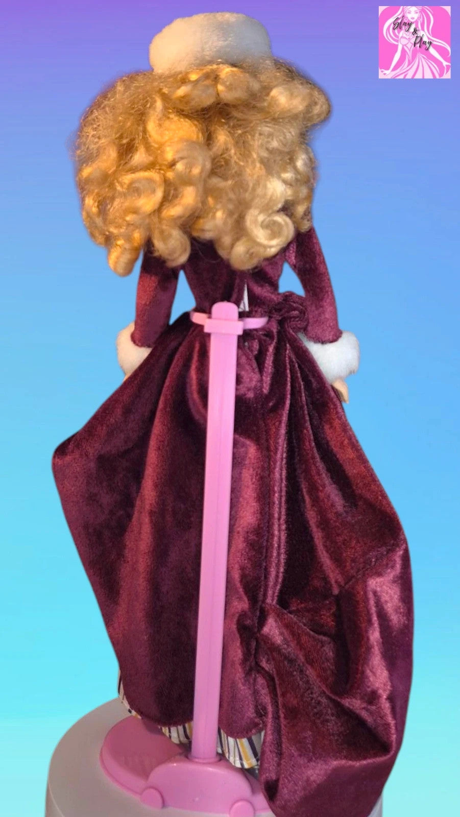 2000 barbie victorian skater doll