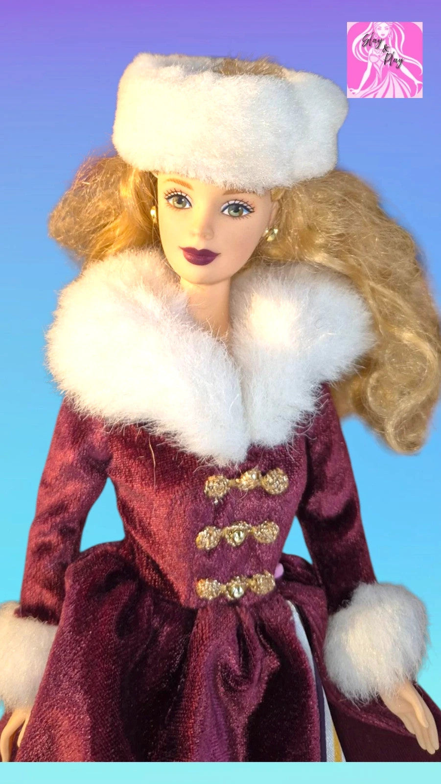 2000 barbie victorian skater doll