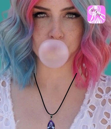 Large crystal necklace