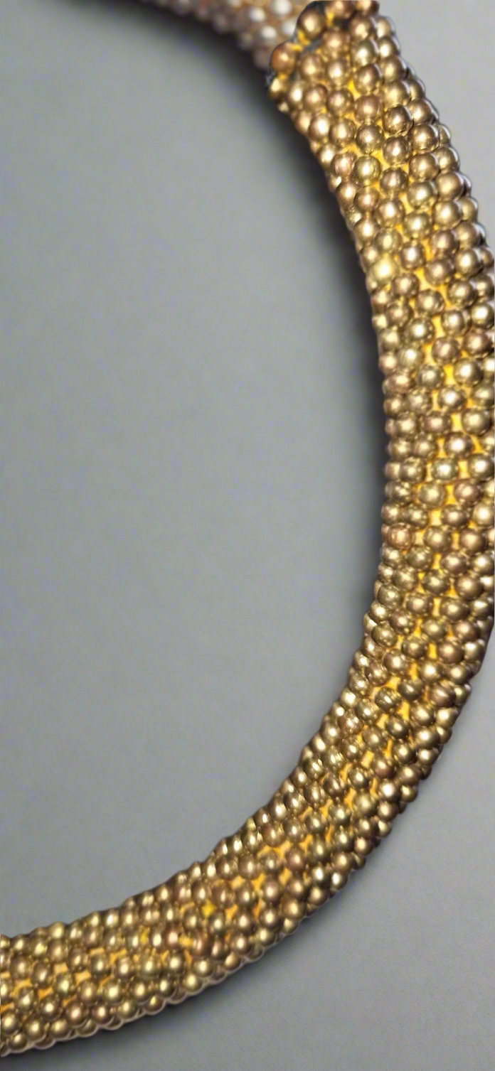 vintage retro statement necklace
