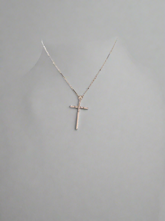Crucifix delicate elegant necklace