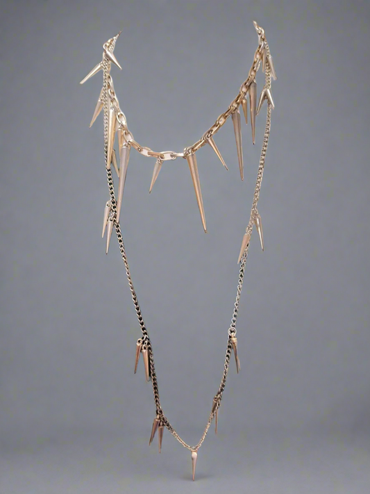 Punk 80s necklace
