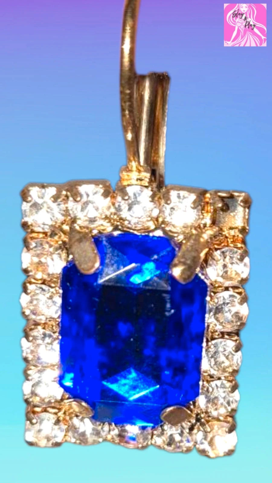 Bling shine earrings glamorous