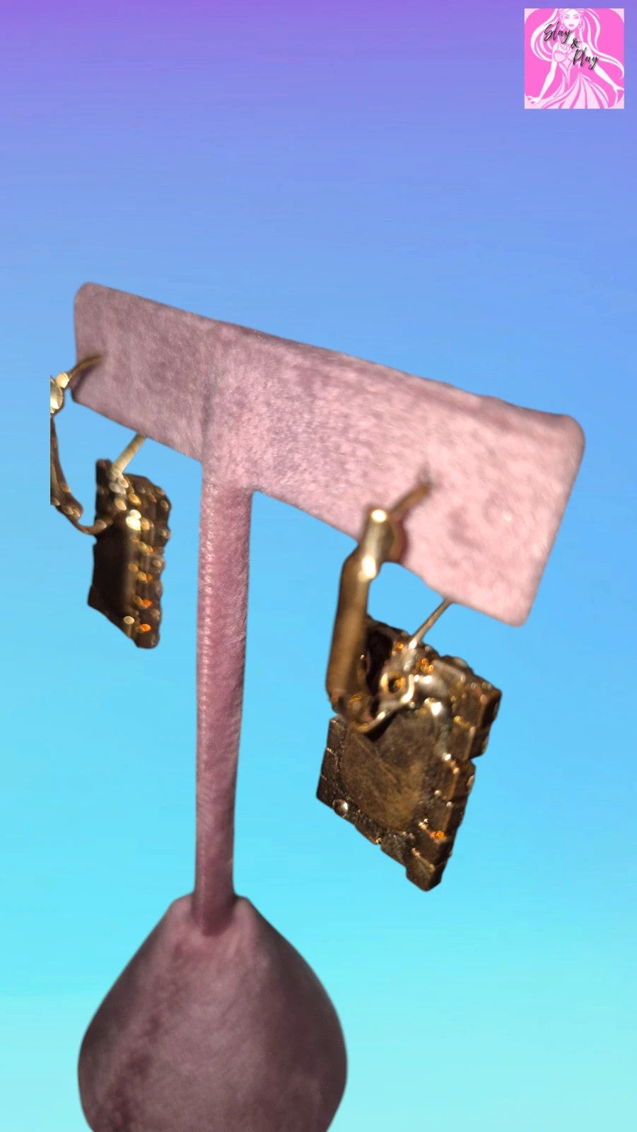 Bling shine earrings glamorous