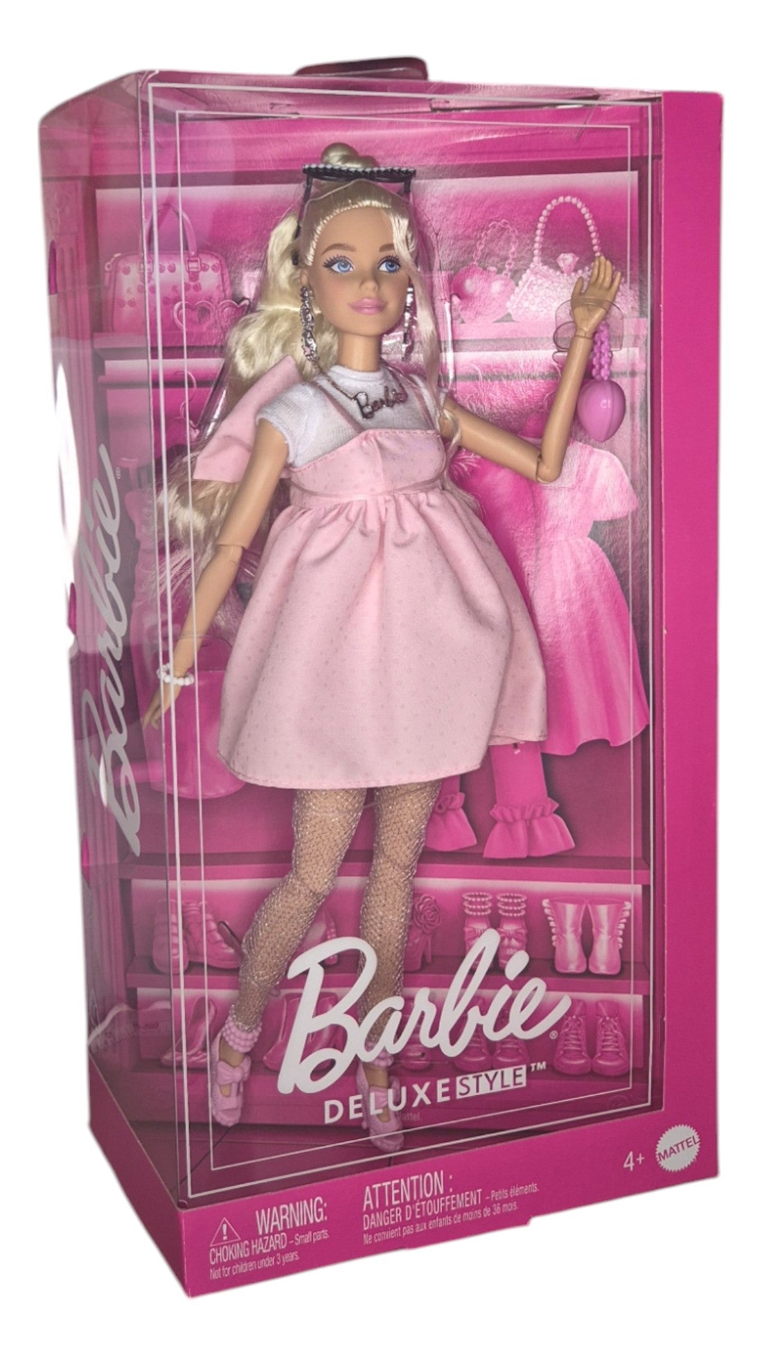 Barbie deluxe style with a bow doll