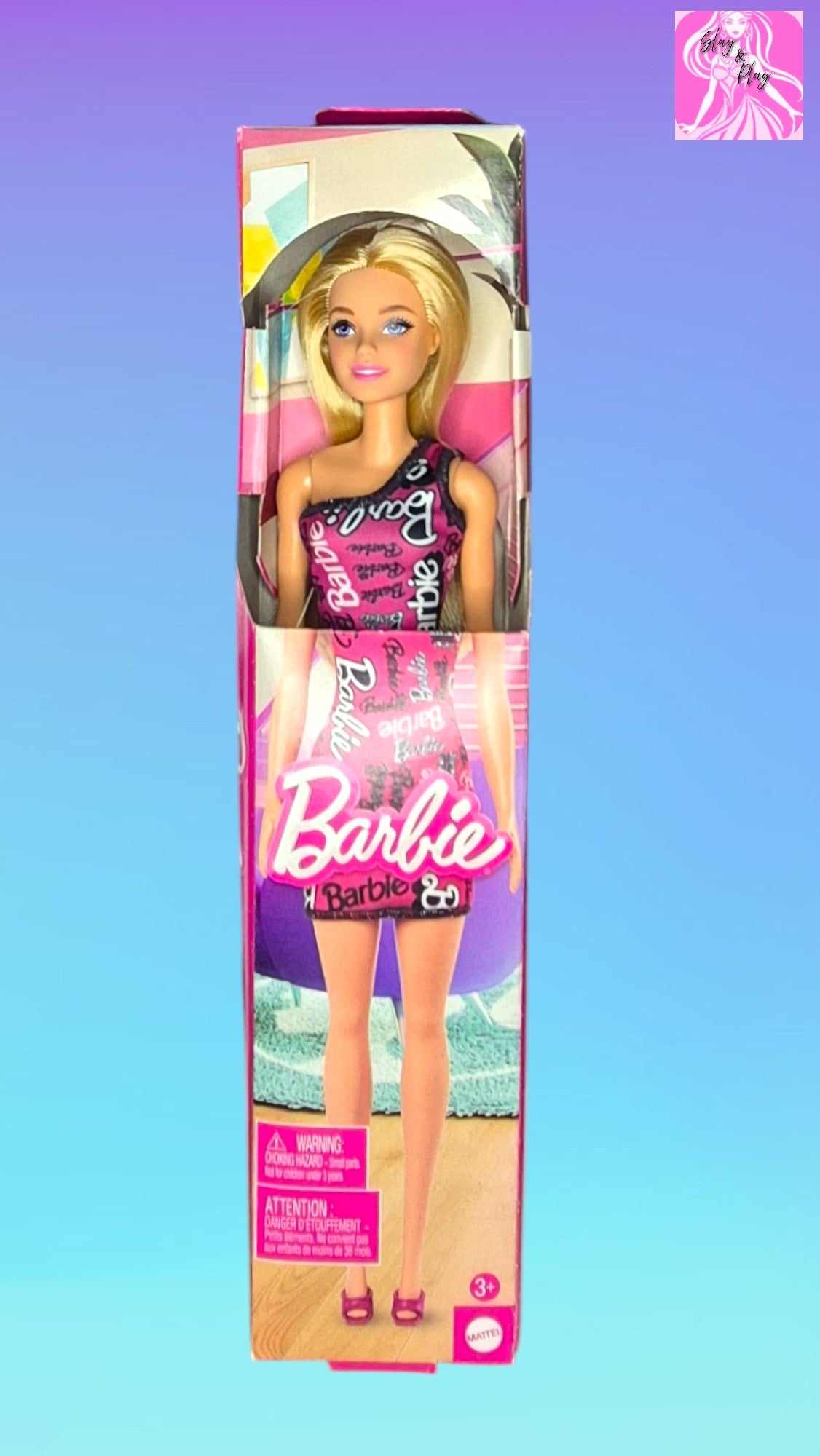 Barbie Fashionistadoll with straight Blonde Hair