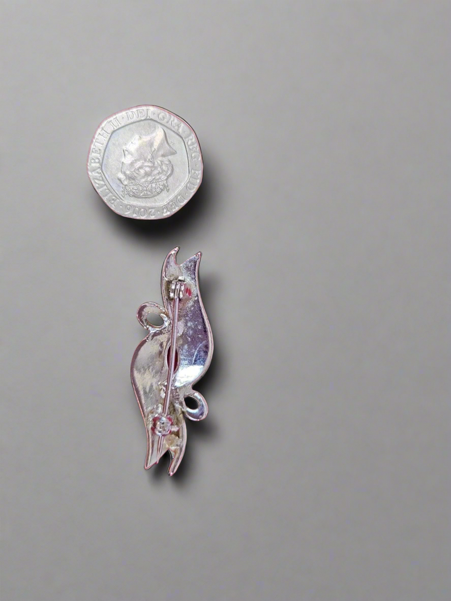 Abalone brooch