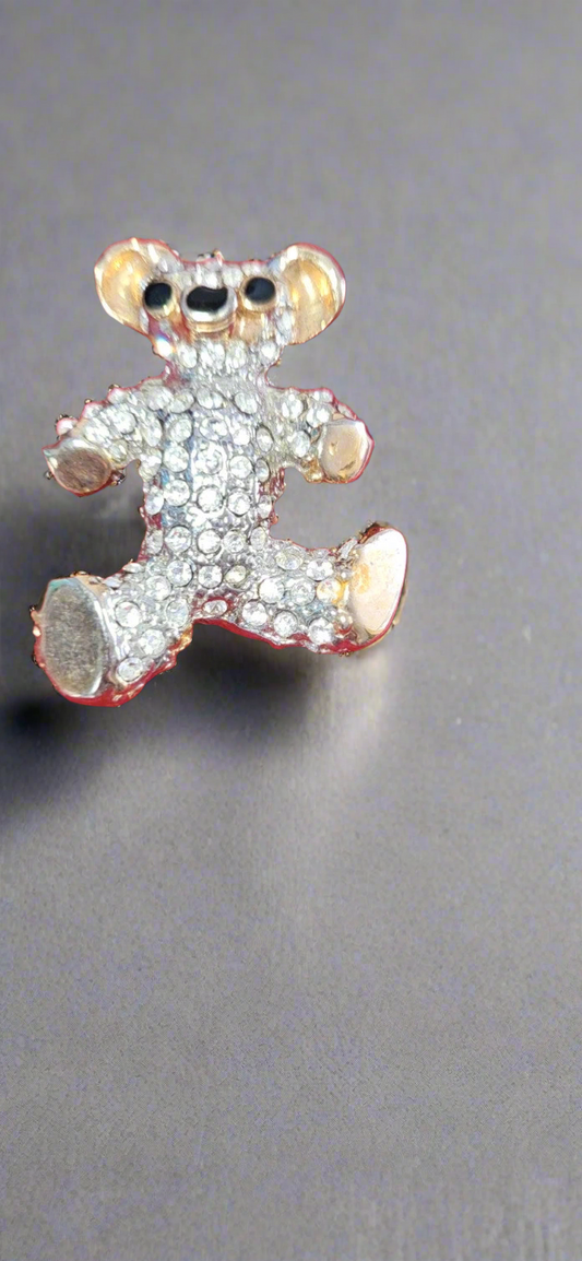 Bear brooch