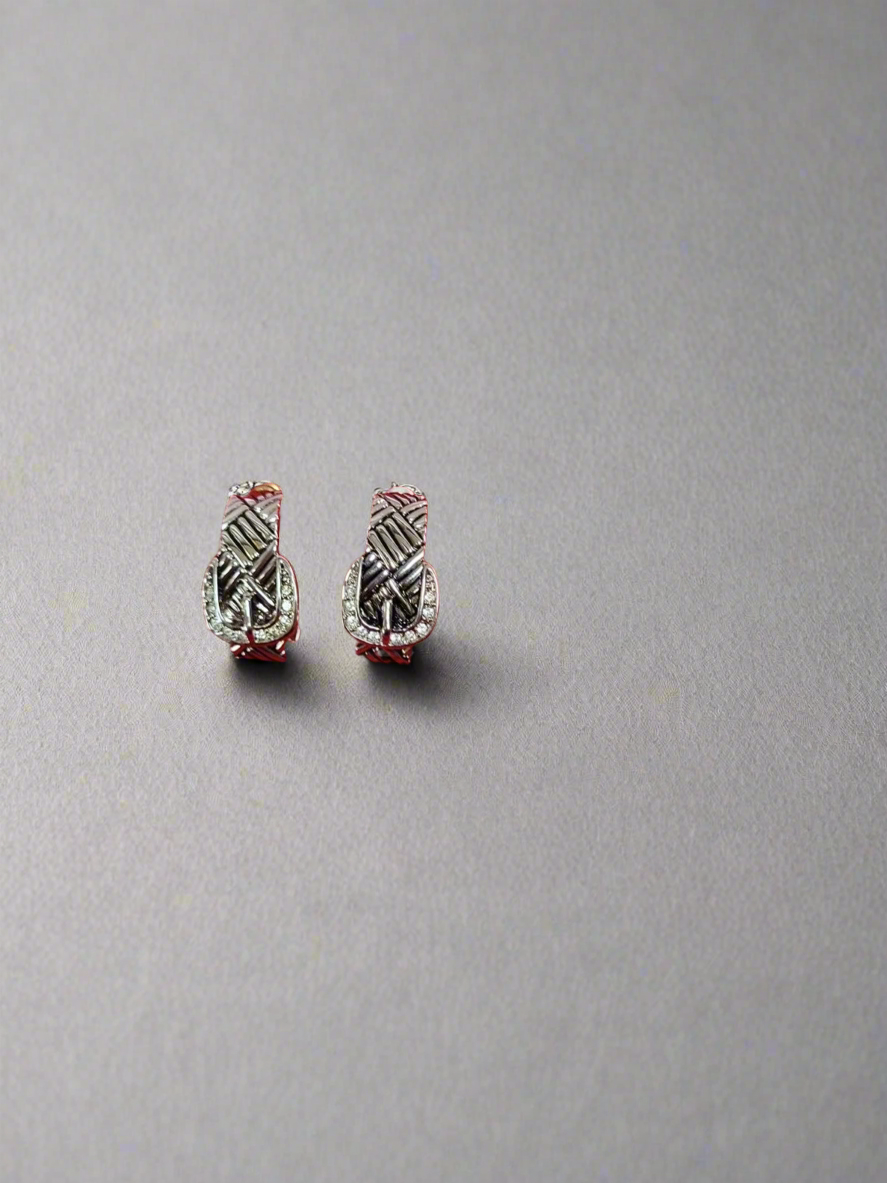 Belt earrings