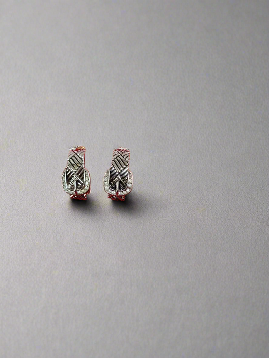 Belt earrings