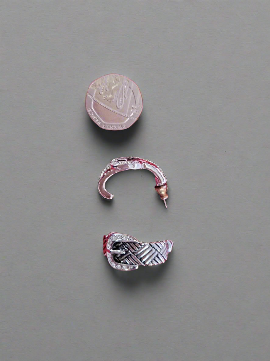 Belt earrings