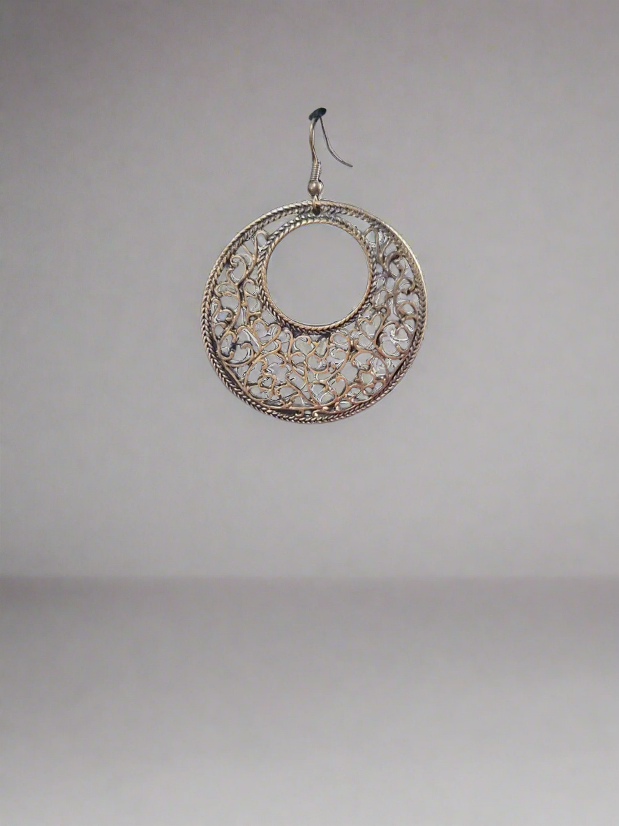 Boho large earrings
