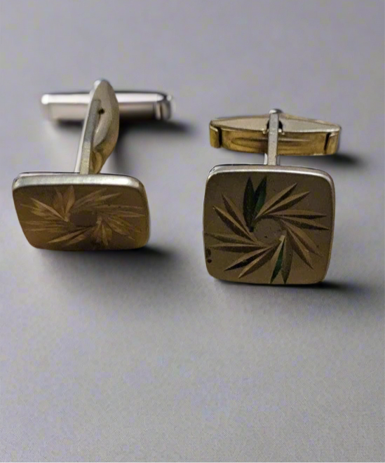 1970s vintage cufflinks